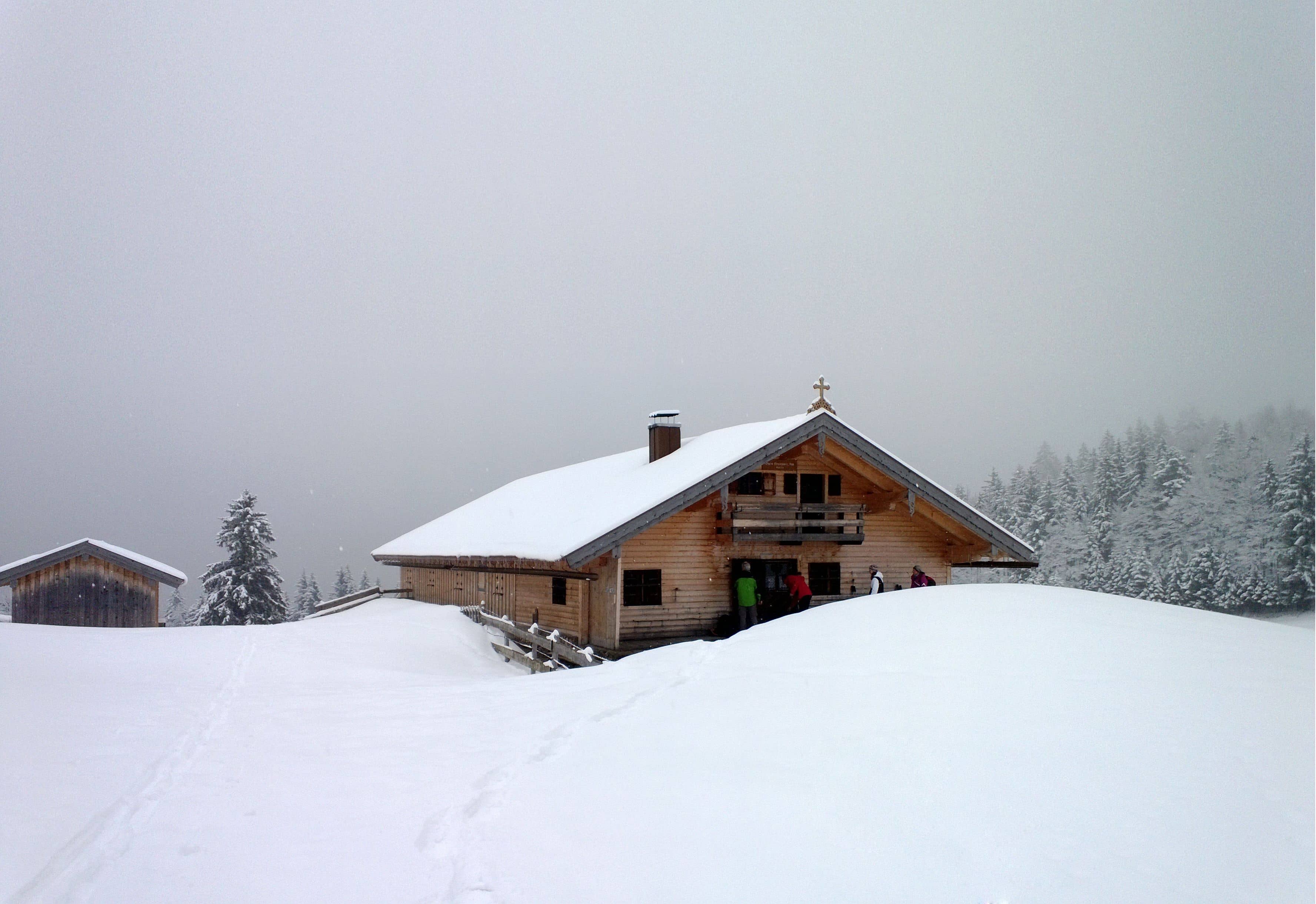 Obere Krainsberger Alm im Winter